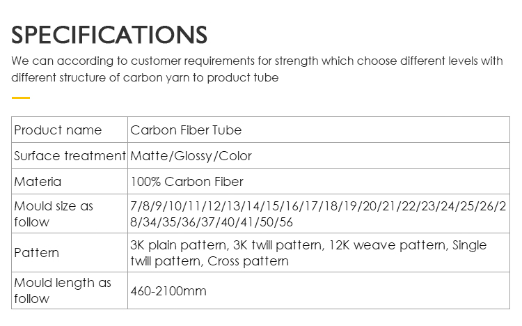 OEM/ODM 120mm Carbon Fiber Telescope Tube with Pullwinding and Pull Braided Design