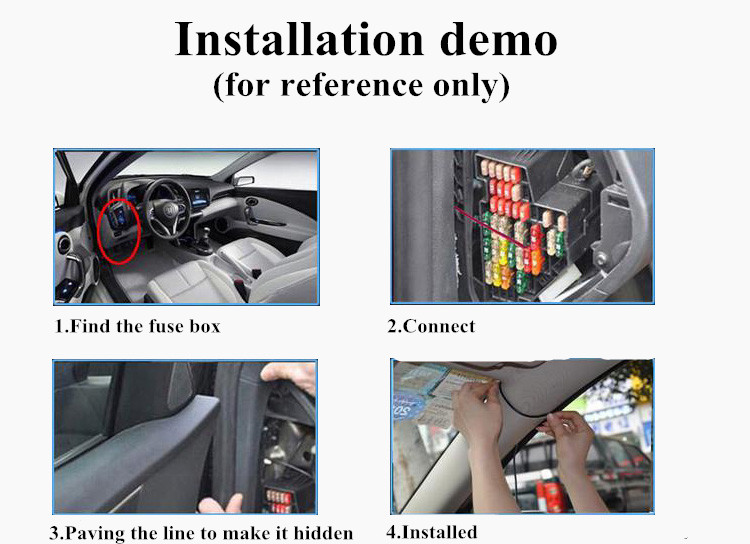 2464 22AWG USB Converter Cable 3.5m 2.5mm For Vehicle GPS 5V To 12V Step Up