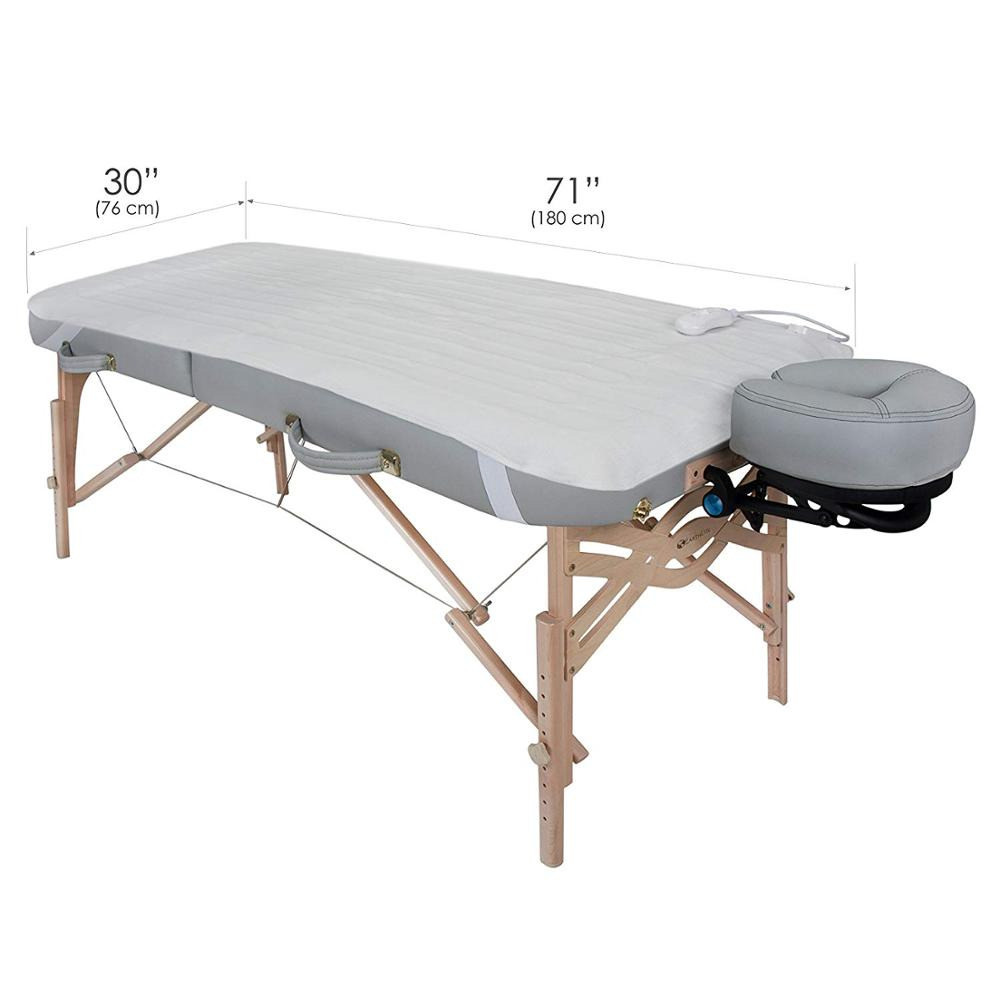 Far Infrared Electric Heated Pad Mattress ODM For Spa Table Graphene Sheet Material