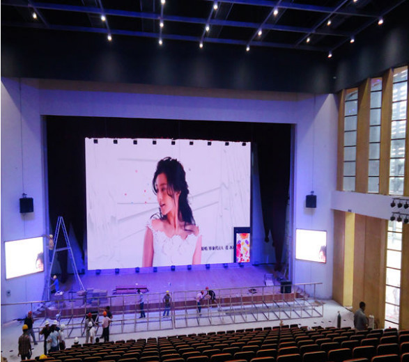 New design thin aluminum profile cabinet in led display screen rental use led screen with light weight