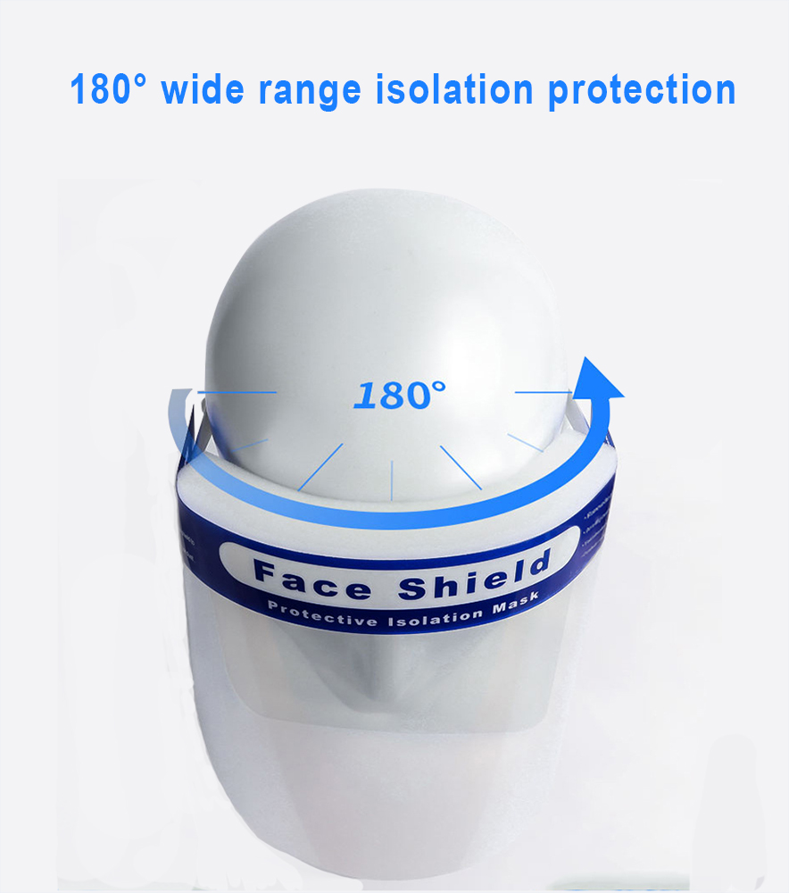 Clear Plastic Anti Spatter Face Shield