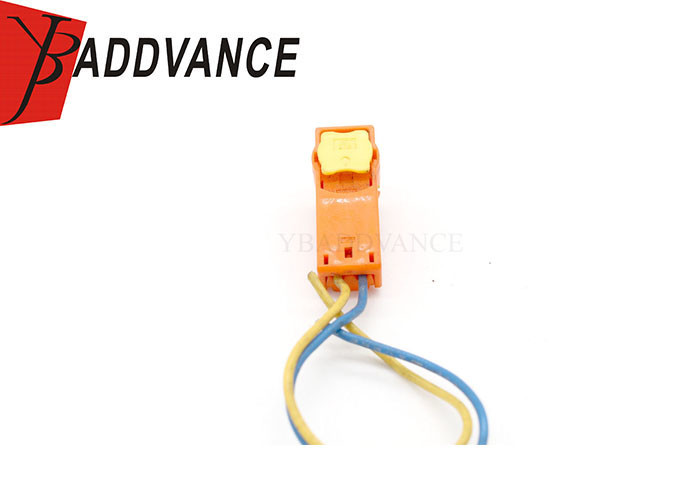 JST 2 Pin Female Orange Airbag Wire Plug Sealed Connector T Oyota Subaru