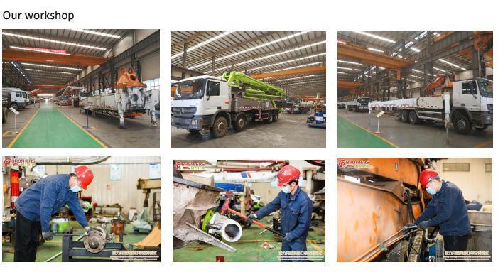 Truck Mounted Pumps Truck China 67m Hydraulic Pumps Truck Mounted Pumps Concrete Pumps Perfect Condition