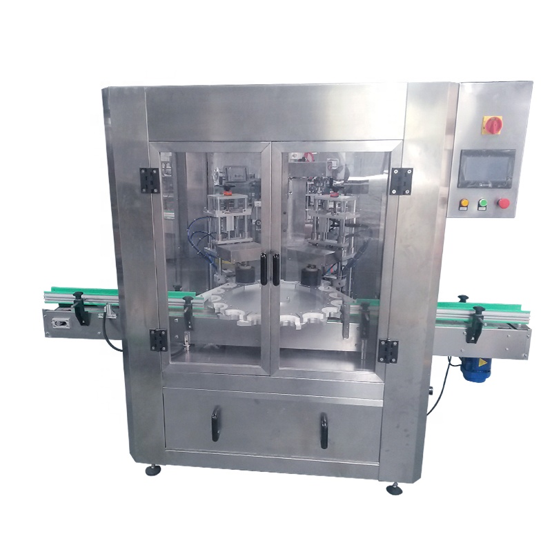 Customized Automatic Glue Vacuum Filling and Capping Sealing Machine for Bottle Size