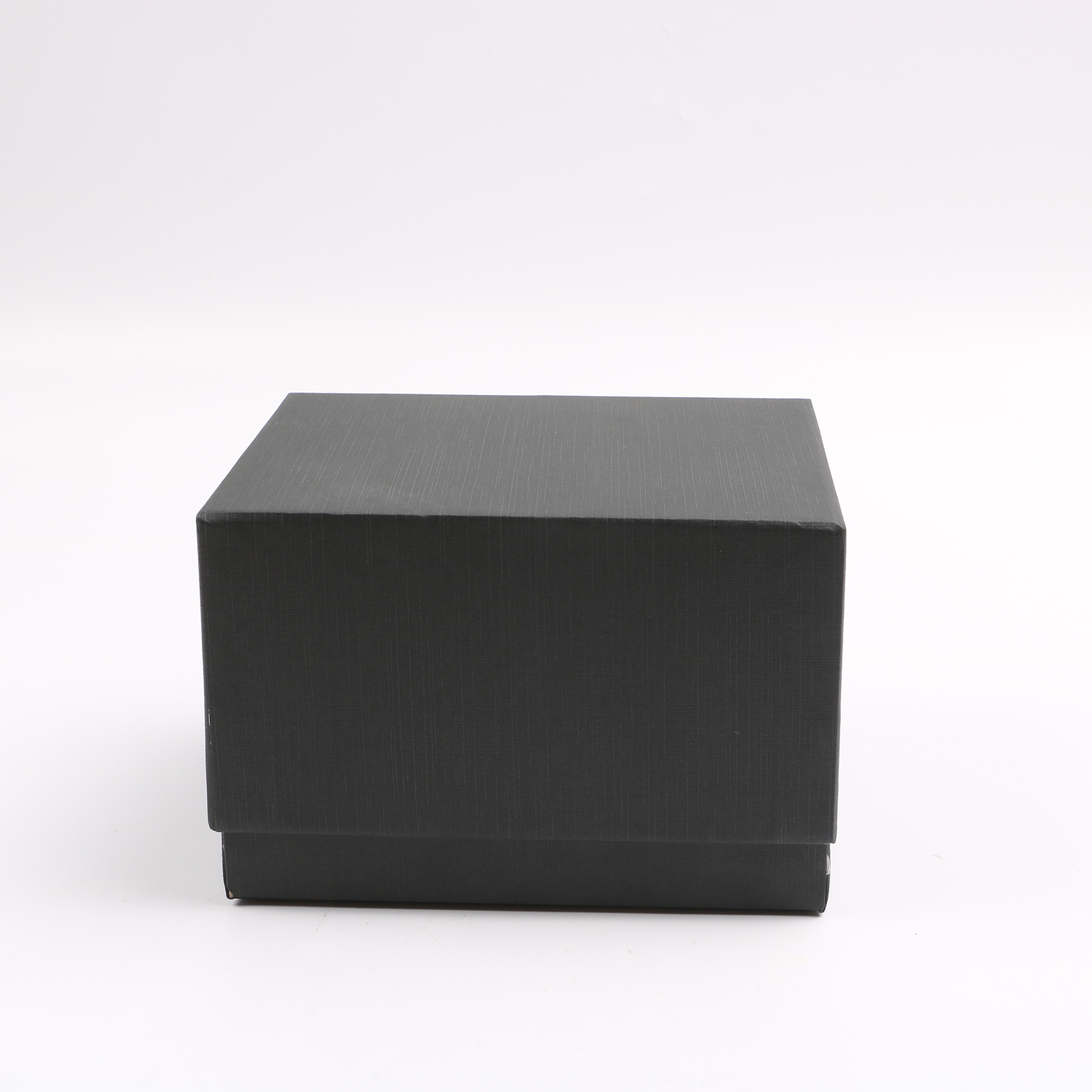 Custom Black Rigid Paper Packaging Box for Jewelry Electronic Cosmetics Gift Production Time 10-15 Days for Personalized Boxes