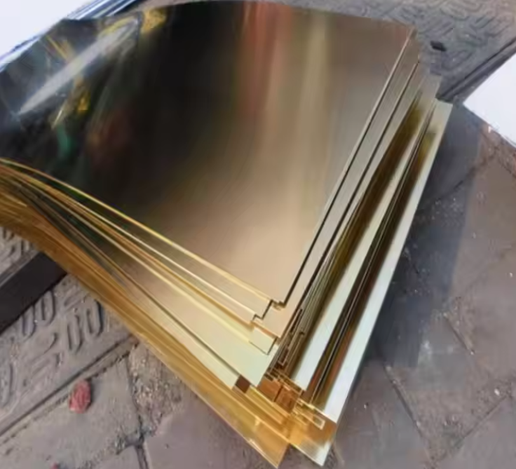 3mm Gold Plated Brass Copper Sheet C22000 Custom Corrosion Resistant