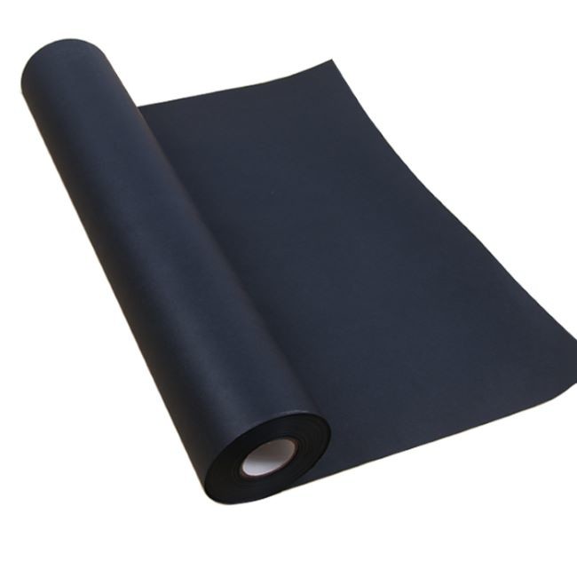 500gsm Kraft Wrapping Paper Solid Design Brown Yellow White Blue Smooth Surface