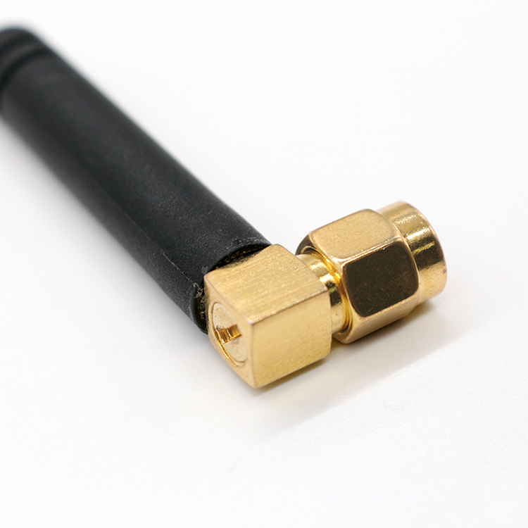 Vertical L Shape Long Range Omnidirectional Wifi Antenna 2.4G 2500MHz 2dBi