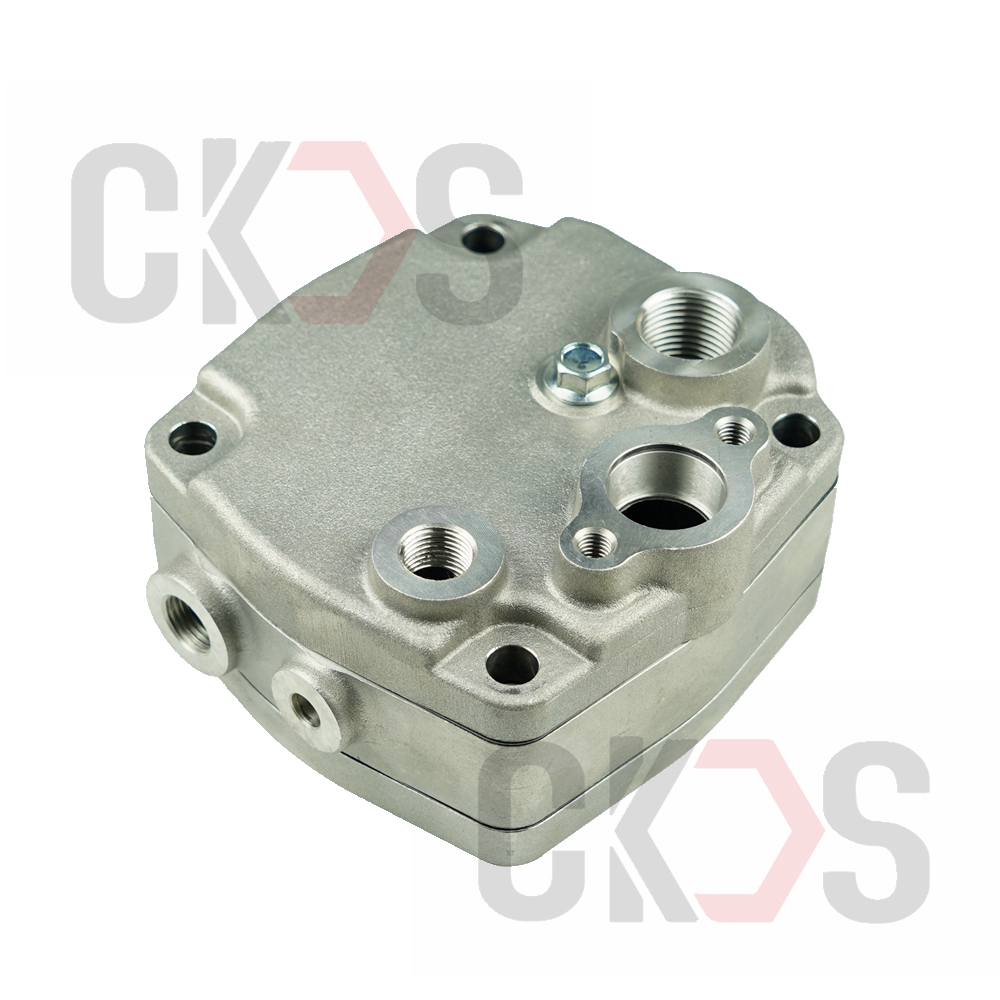 OEM 8-97614055-0 Japanese Trucks Brake Parts Air Brake Compressor Cylinder Head Assy for 6HK1
