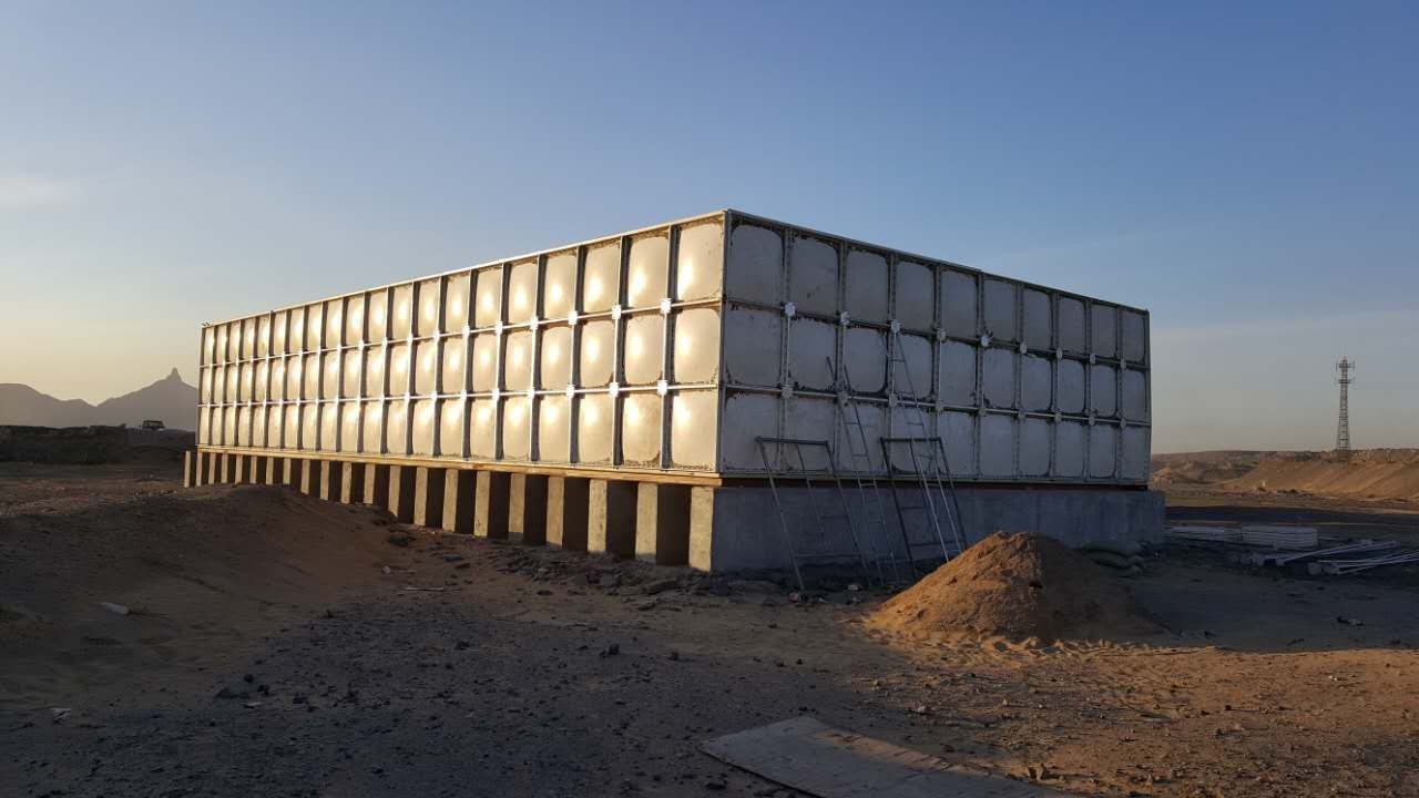 Fiberglass FRP Panel Tank Combined Sectional Water Storage Tanks
