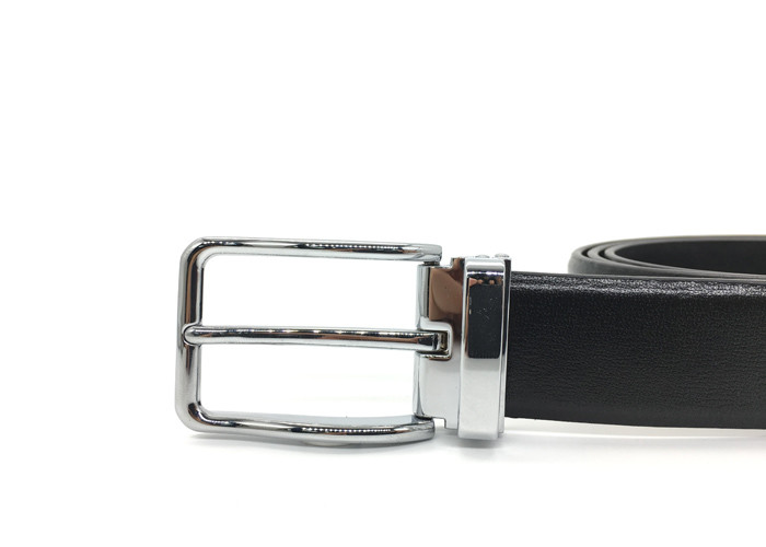 Ferrakiss Leather Reversible And Adjustable Belt For Men Dress 1 3/8''