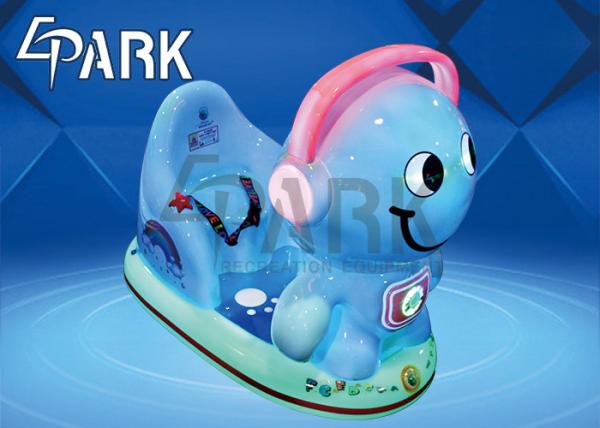 Carnival Coin Operated Kiddie Ride Machine Childrens Electric Cars Plastic