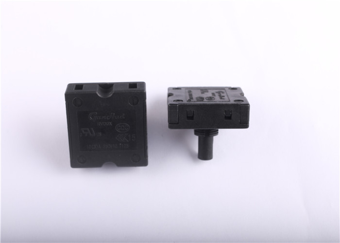 Black Humidifier Rotary Selector Switch High Switching Safety Factor 6x6x9.5mm