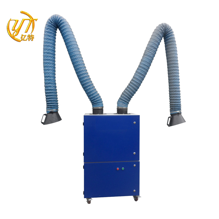 Construction Works Made Easy with YITE Mobile Smoke Absorber and 2-piece Exhaust Arm