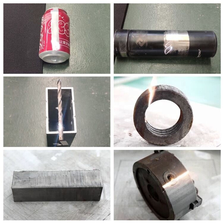 Handheld fiber laser surface rust cleaning laser cleaner on oil/paint