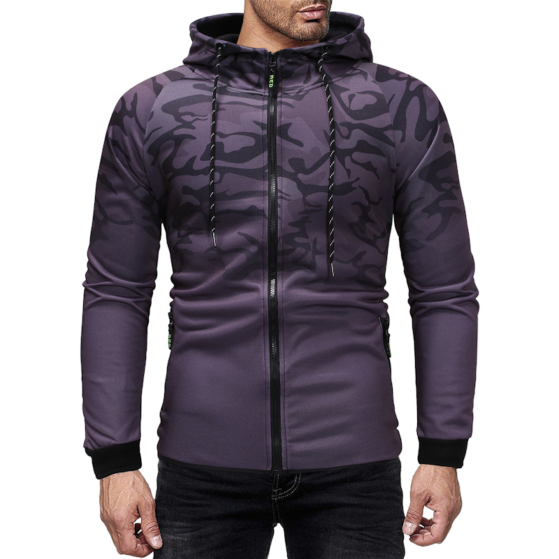 High Quality Custom polyester Fabric Sublimation Mens Slim Fit Hoodies Street Tracksuit