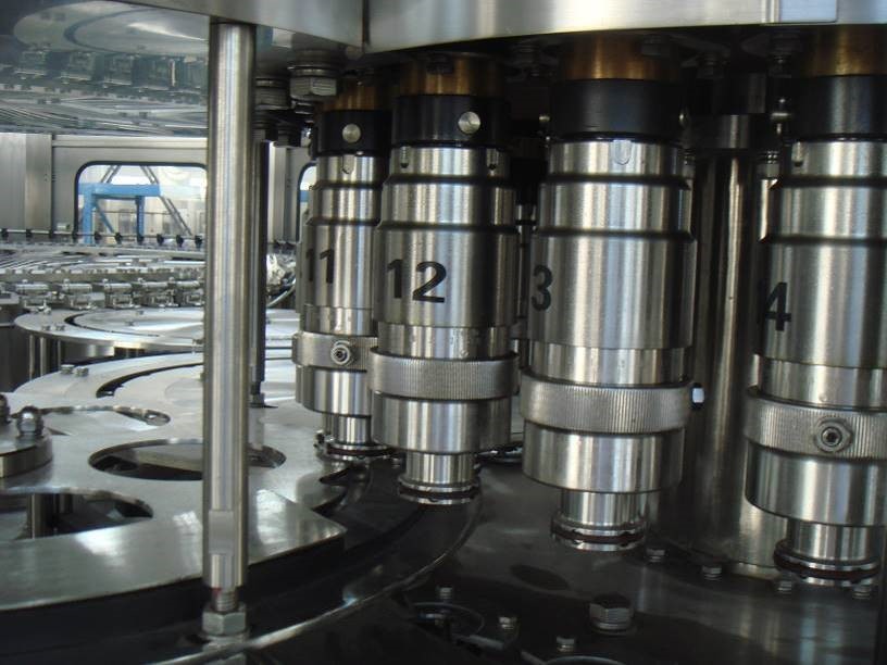 CE Blowing Filling Capping Combiblock , Carbonated Blowing Filling Sealing Machine