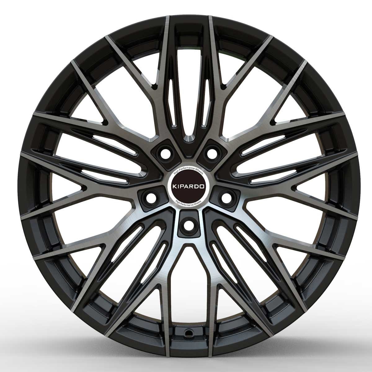 Black Finish A356.2 Aftermarket Mag Wheels
