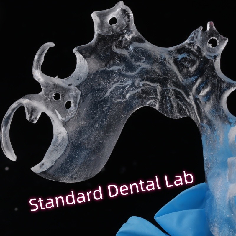 FDA Cobalt Chrome High Esthetic Clear Framework Partial