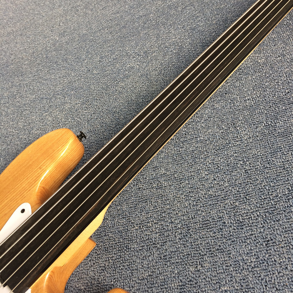 New style high quality custom 5 string bass guitar,Ebony Fingerboard,Elm guitar