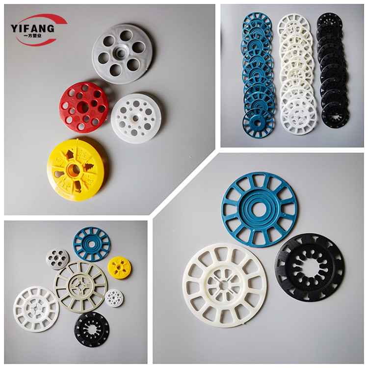 Orange Color Plastic Insulation Washers Plastic Washers For Rigid Insulation