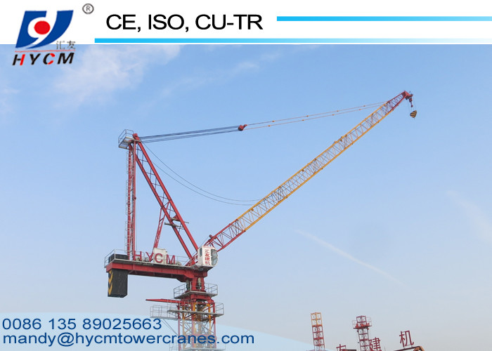 QTD63 Luffing Jib Tower Crane with 25m Boom and 6.0ton Max. Load Construction Crane