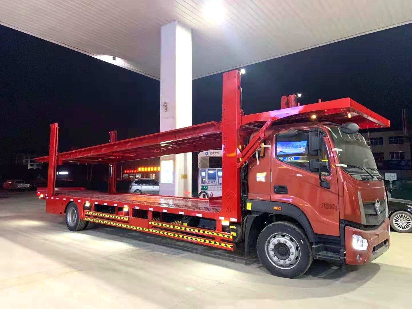 Truck Trailer Manufacture 4 8 10 Cars Carrier Semi Trailer with Max Payload 30000KG