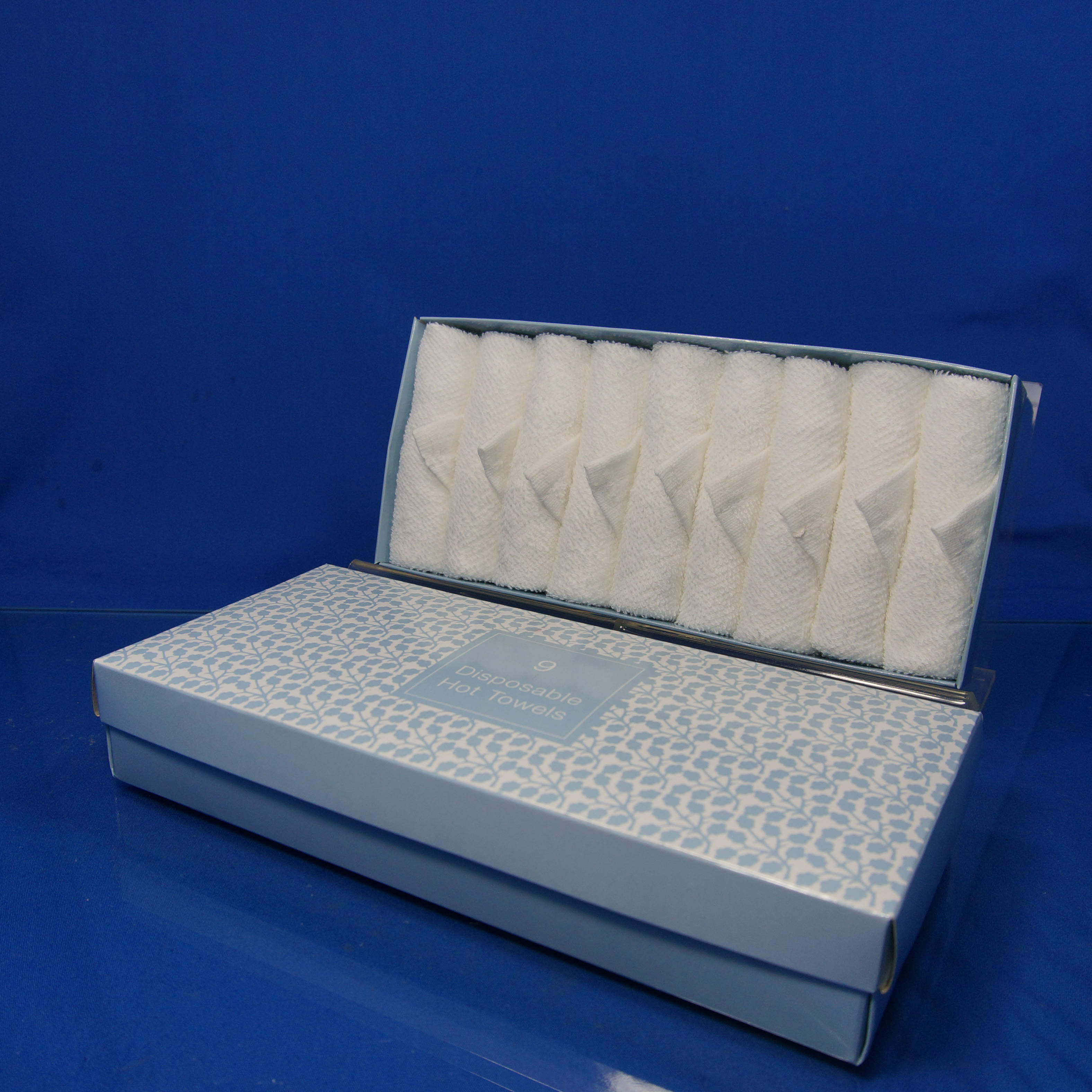 Hot airline cotton disposable oshibori towel