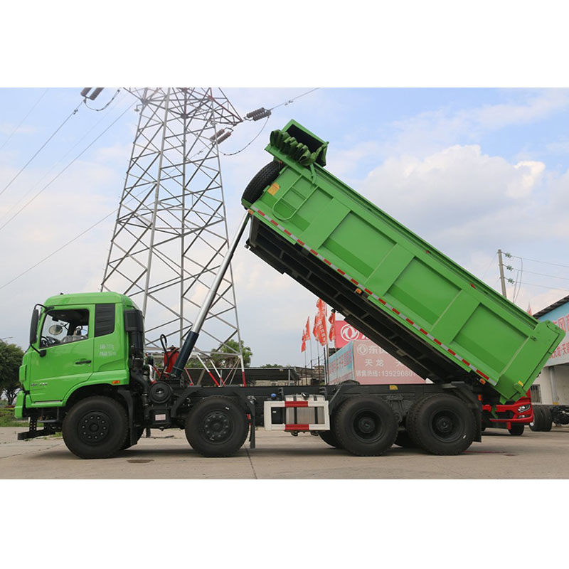 460 HP 8X4 HOWO Dump Truck, Urban Construction Waste Transport Truck