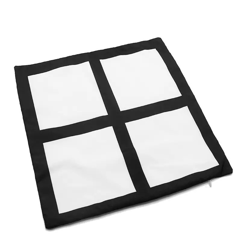 Peach Skin Sublimation Polyester Pillow Case For Custom Sublimation Photo Printing