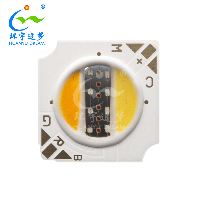 Constant Voltage COB LED Chip 12V 9W 1313 RGBCW COB LED Chip