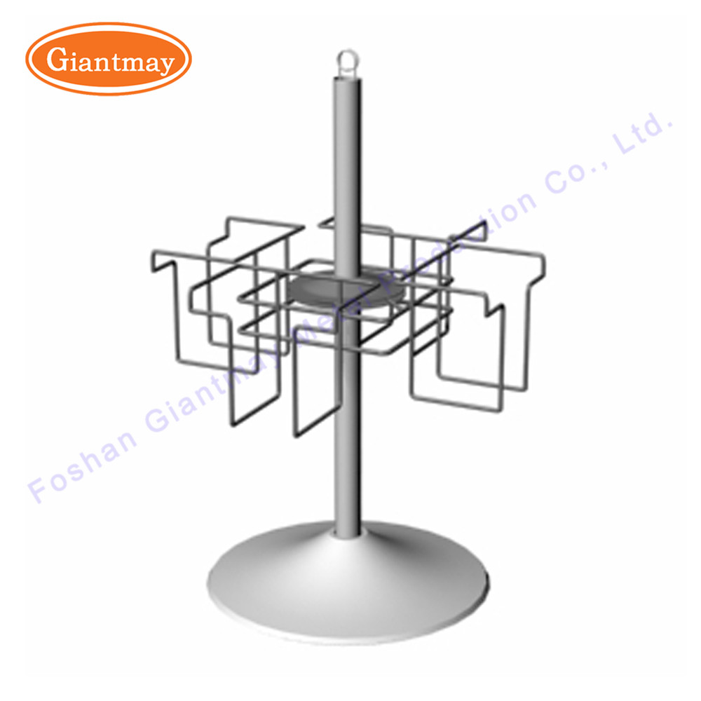 Counter Shelves Tabletop CD Wire Metal Display Rack