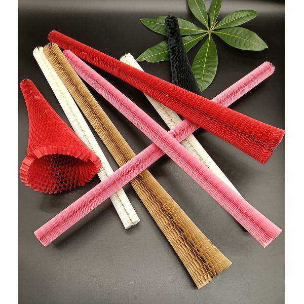 Premium Honeycomb Paper Sleeves Eco-Friendly Recyclable Shock Absorption Tear Resistance