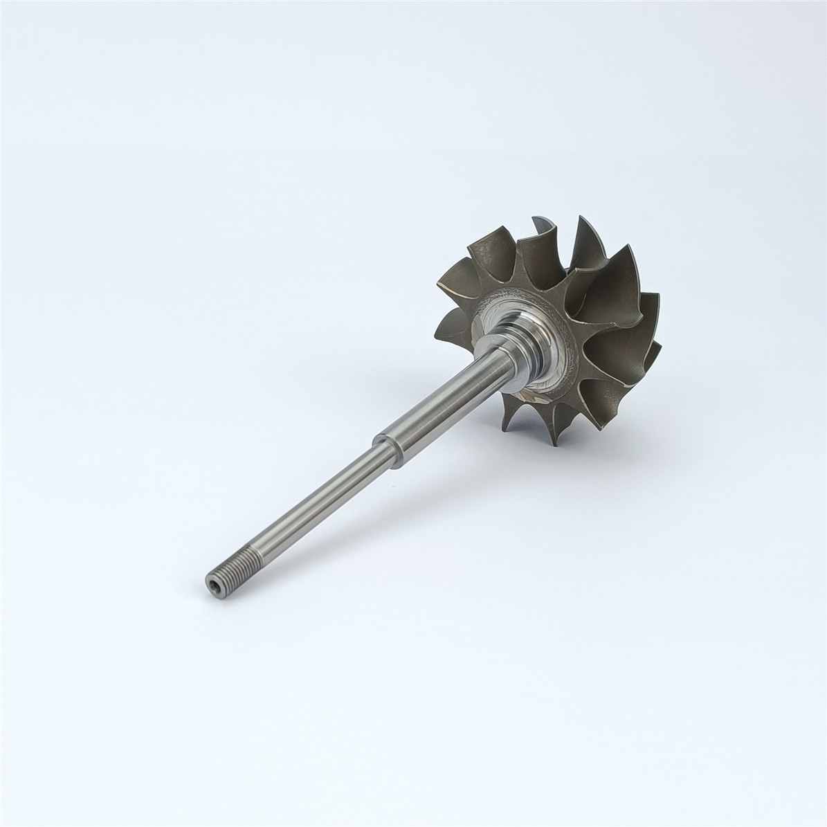 MS-TECH Turbo RHF55 Turbine Wheel Shaft VA440031 VB440031 Fit Turbos Ind 56mm Exd 50.95mm Blades 11