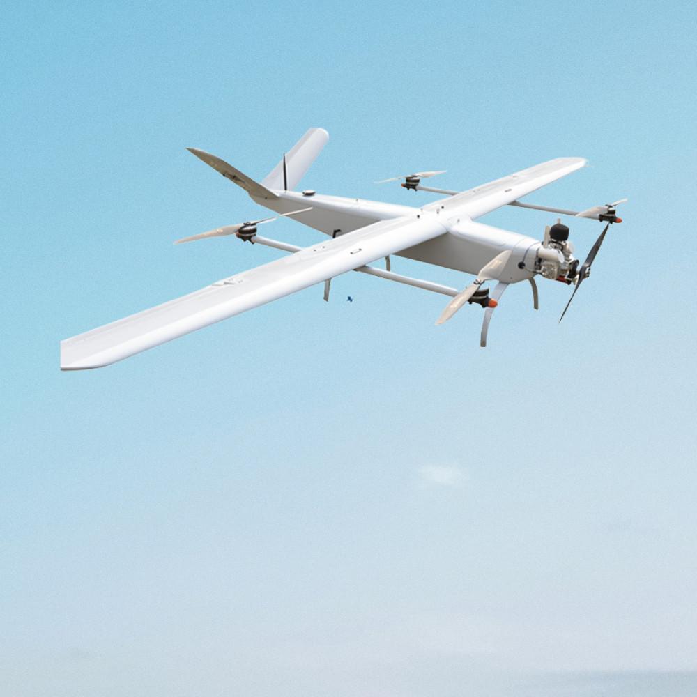 3600mm High Endurance Drone Gas Powered Fixed Wing Drone VTOL HX360L