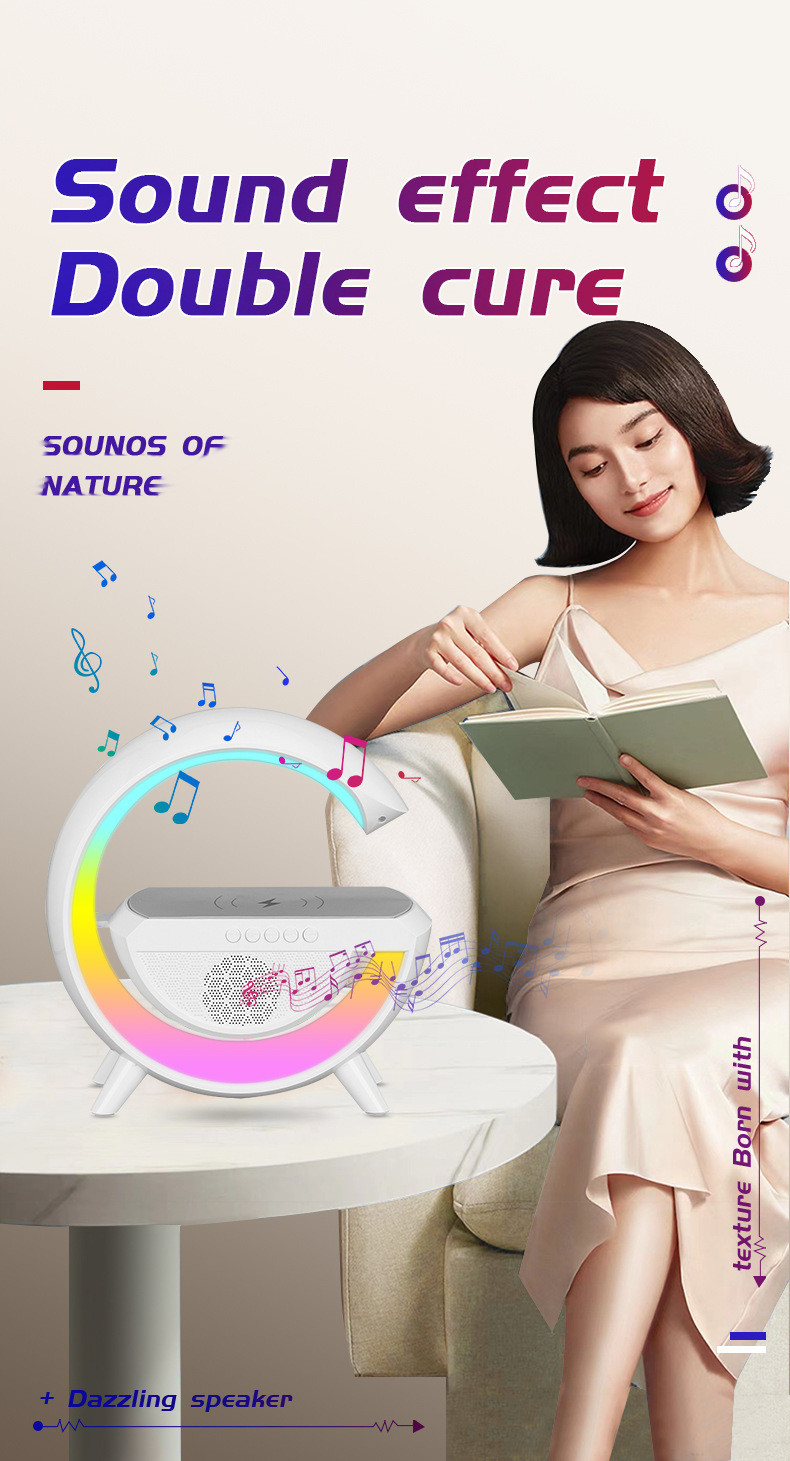 Plastic Wireless Bluetooth Speaker 235*80*238MM Total Harmonic Distortion