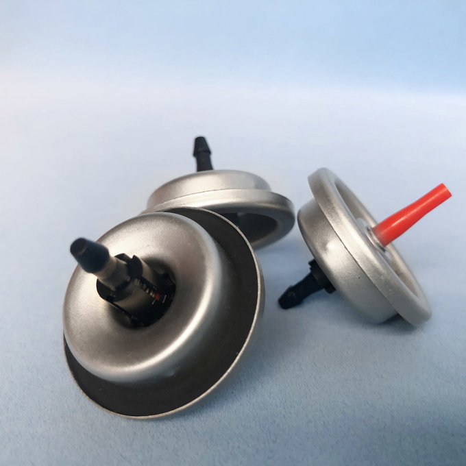 Inverted Housing Gas Lighter Refill Valve - Plastic or Metal Stem