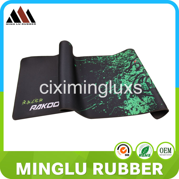 Minglu GMP-029 Manufacture of Natural rubber game mouse pad Large size Rubber Game mat