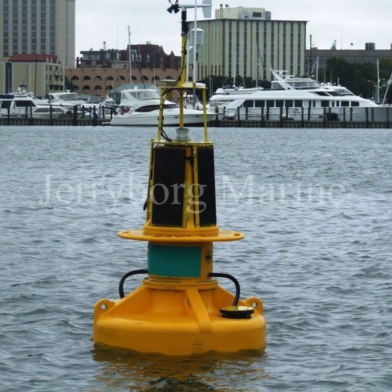Customized available polyethylene steel material for guiding locating warning navigation buoy