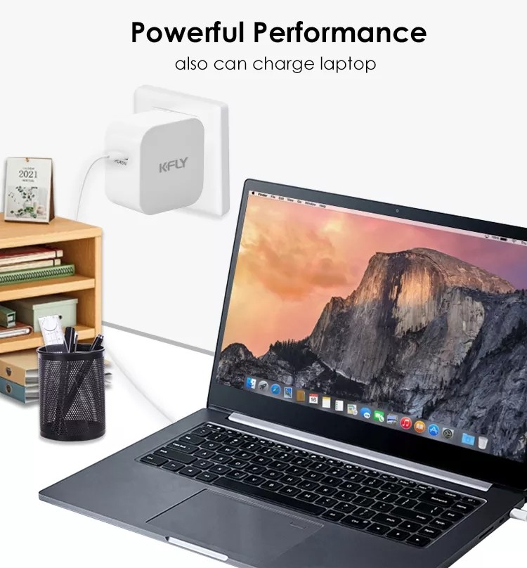 45W PPS 30W GaN USB C Wall Charger For IPhone 12 13 Pro Max MacBook Air