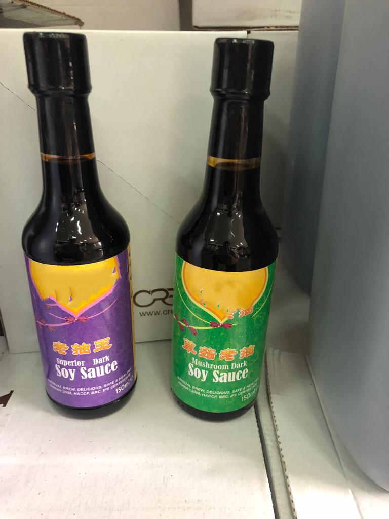 12.7L Gluten Free Soy Sauce Brewed with Organic Ingredients Dark Light Flavor