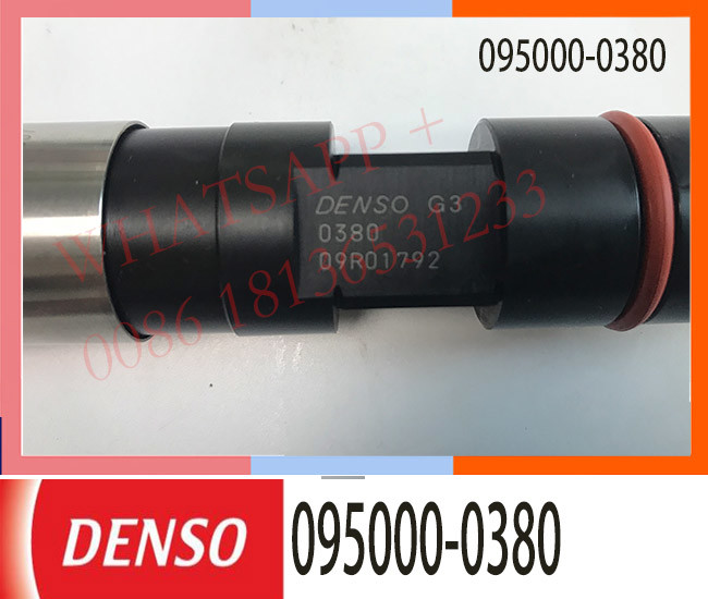 common rail injector 095000-0380 for KOMATSU truck diesel pump injector DENSO 095000-0380 for high pressure engine