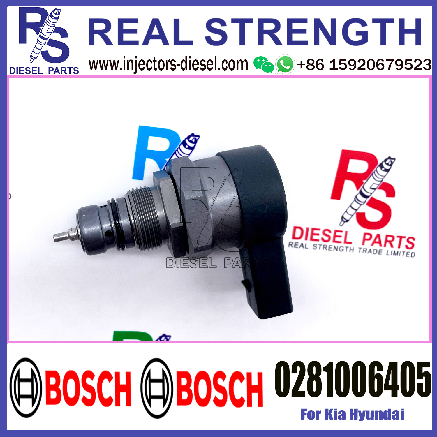 BOSCH Control Valve 0281006405 DRV Regulator Solenoid 0281006405 Applicable to Kia Hyundai