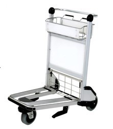 BSCI approved Brake Airport Luggage Trolley, Airport Trolley Airport Passenger Baggage Luggage Shopping Cart Trolley
