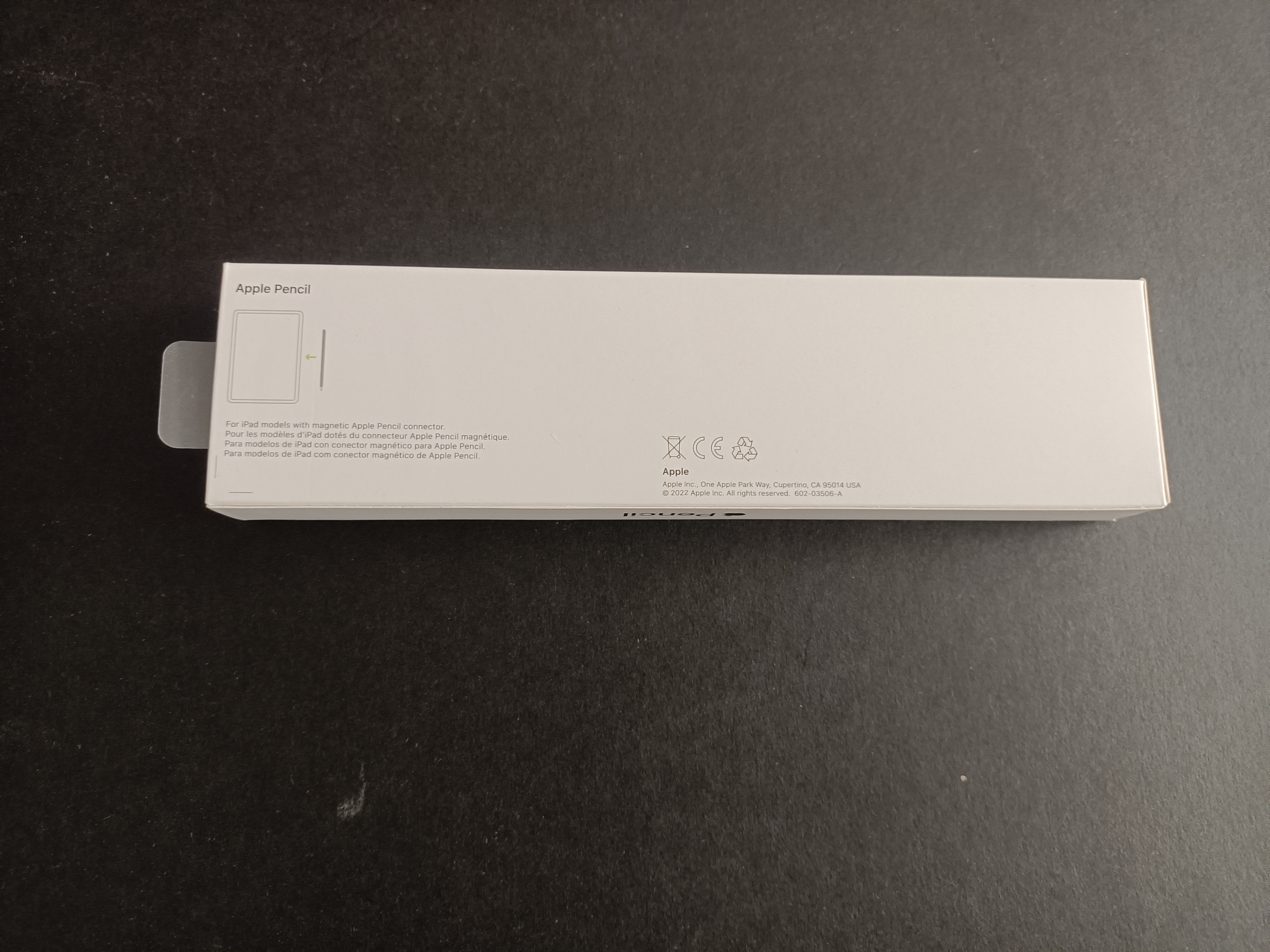 Drawer Rigid Electronics Packaging Box For Apple Pencil Connector Drawer