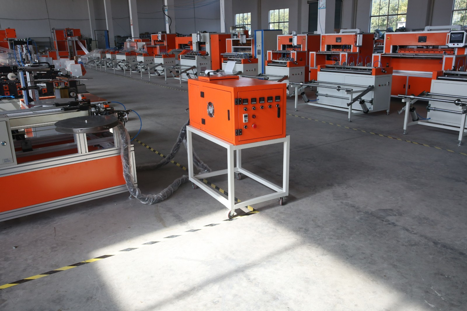 220V 50Hz Air Filter Making Machine Manual PU Trimming Machine