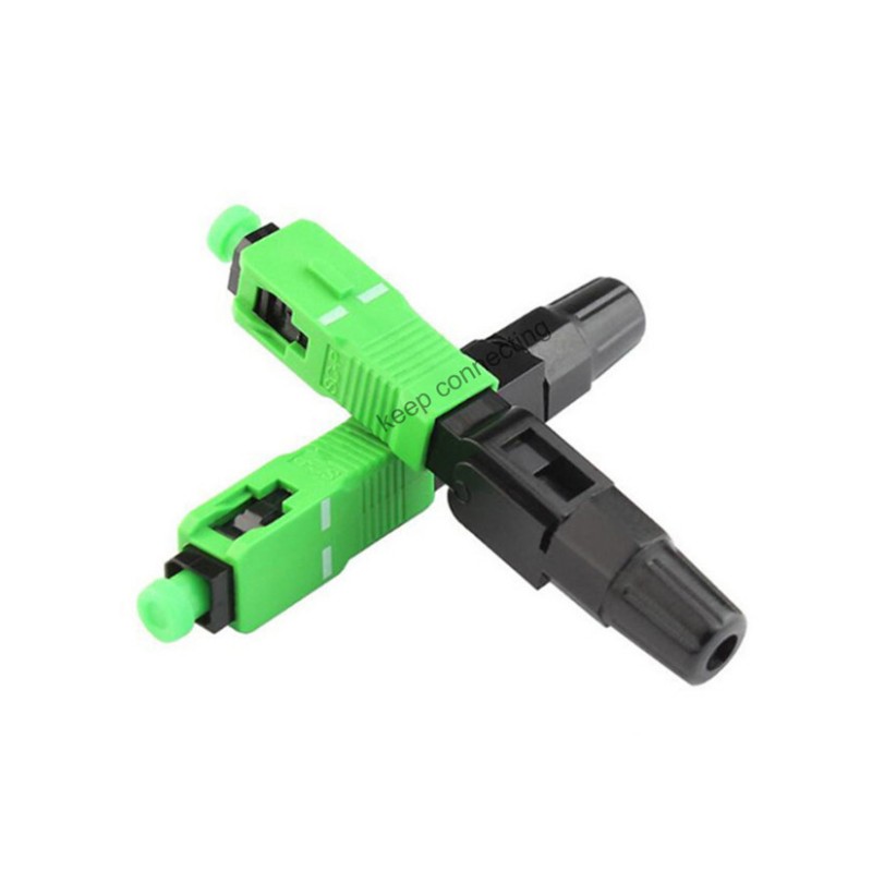 Fiber Optic SC APC Connector for FTTH Equipment UPC ge Return Loss dB Pin Face UPC/APC