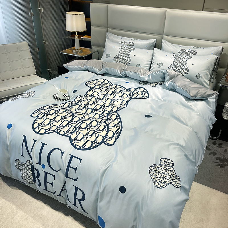 Experience Comfort and Style with This 4-in-1 Queen-Size Duvet Set from Tide Fashion