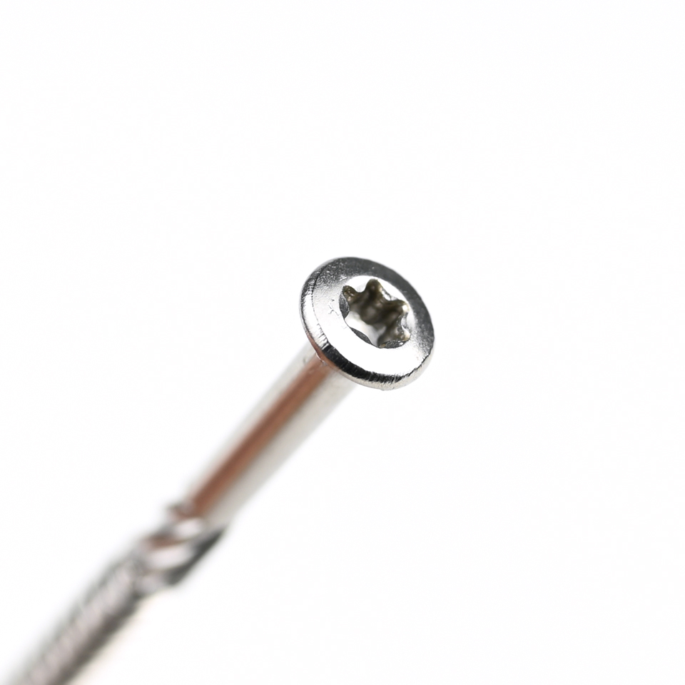 Pan Head 60mm Wood Deck Screws With Nibs for Long-lasting Wood Floor Installation