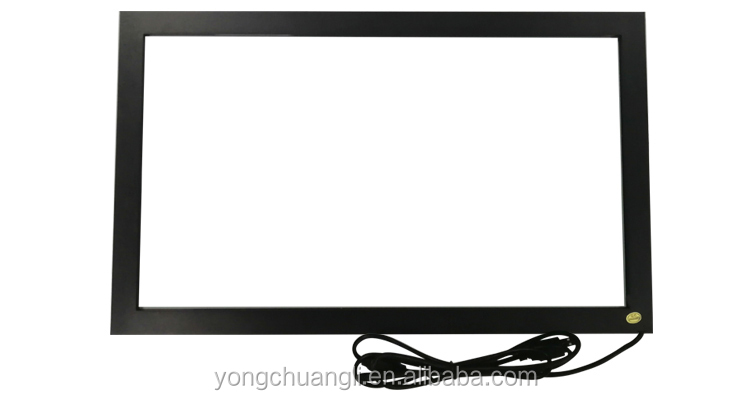 IR Touch Bezel 19 Touch Screen Overlay Kit With Glass 10 Points